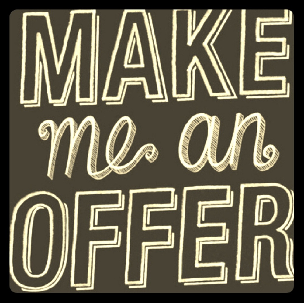 Make me an offer!